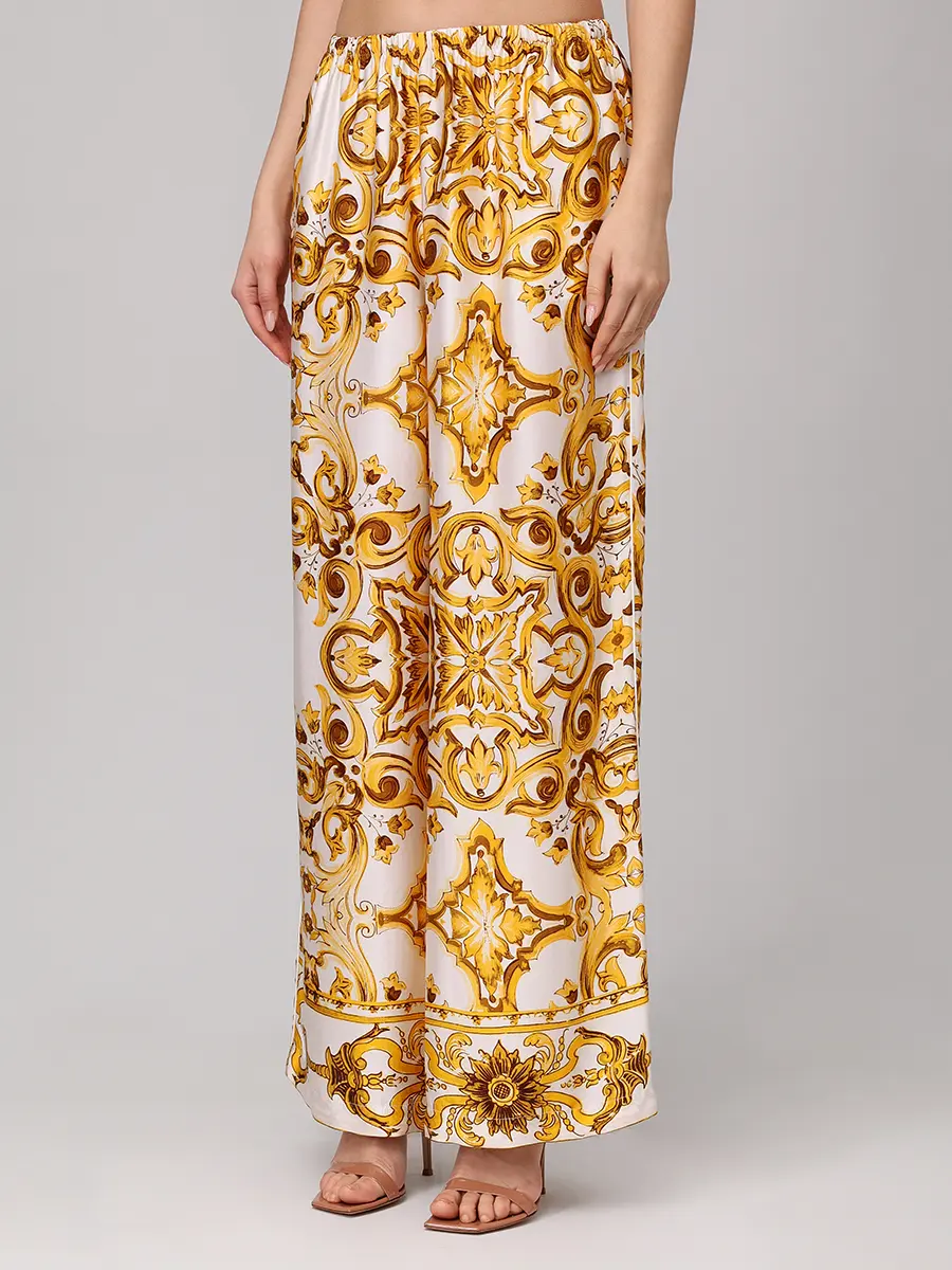 Костюм из шелка и вискозы Dolce