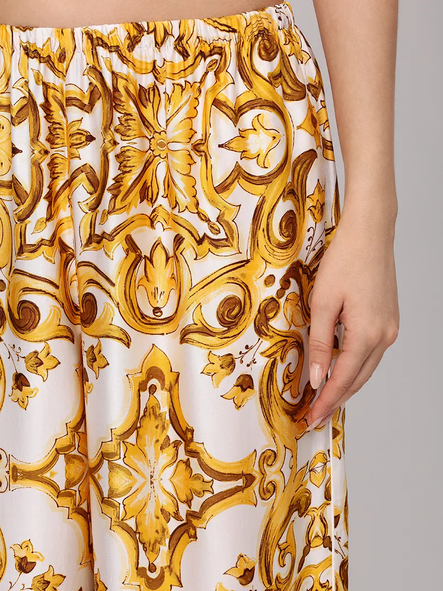 Костюм из шелка и вискозы Dolce