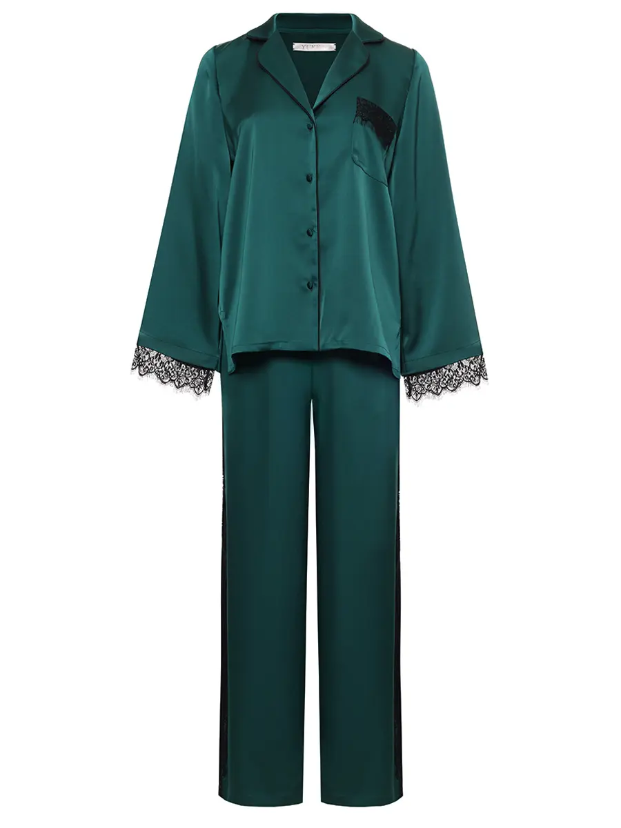 Костюм из шелка и вискозы