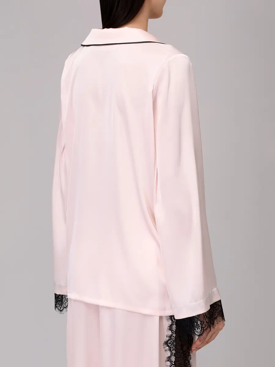 Костюм из шелка и вискозы