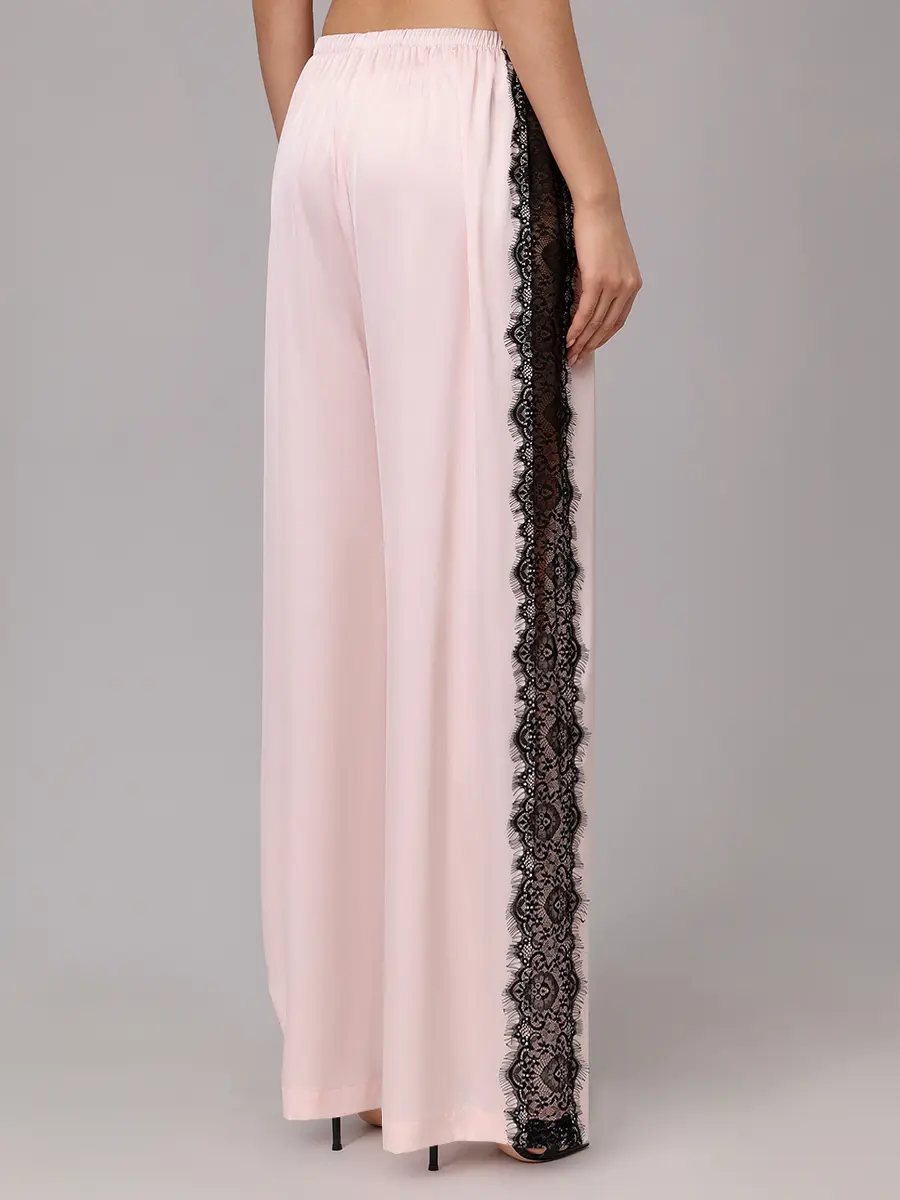 Костюм из шелка и вискозы