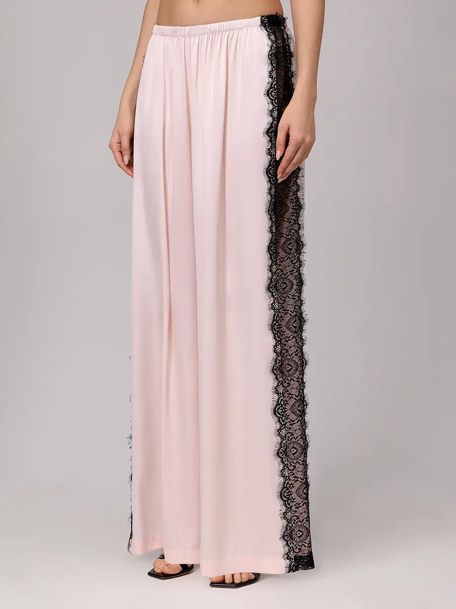 Костюм из шелка и вискозы