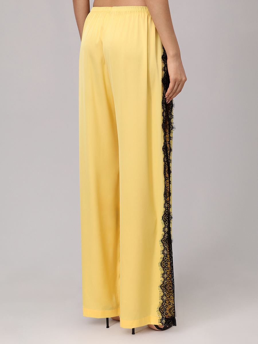 Костюм из шелка и вискозы