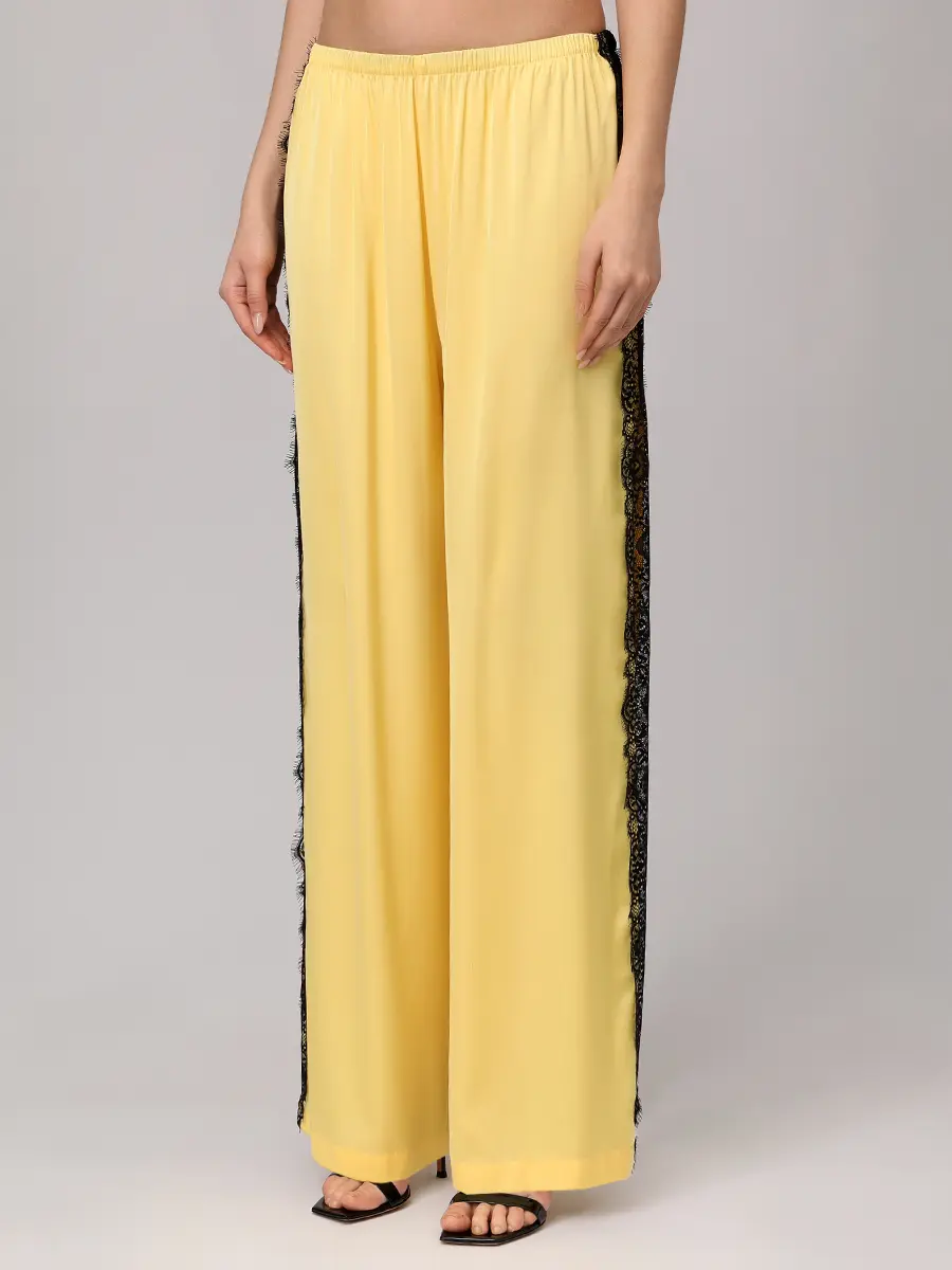 Костюм из шелка и вискозы