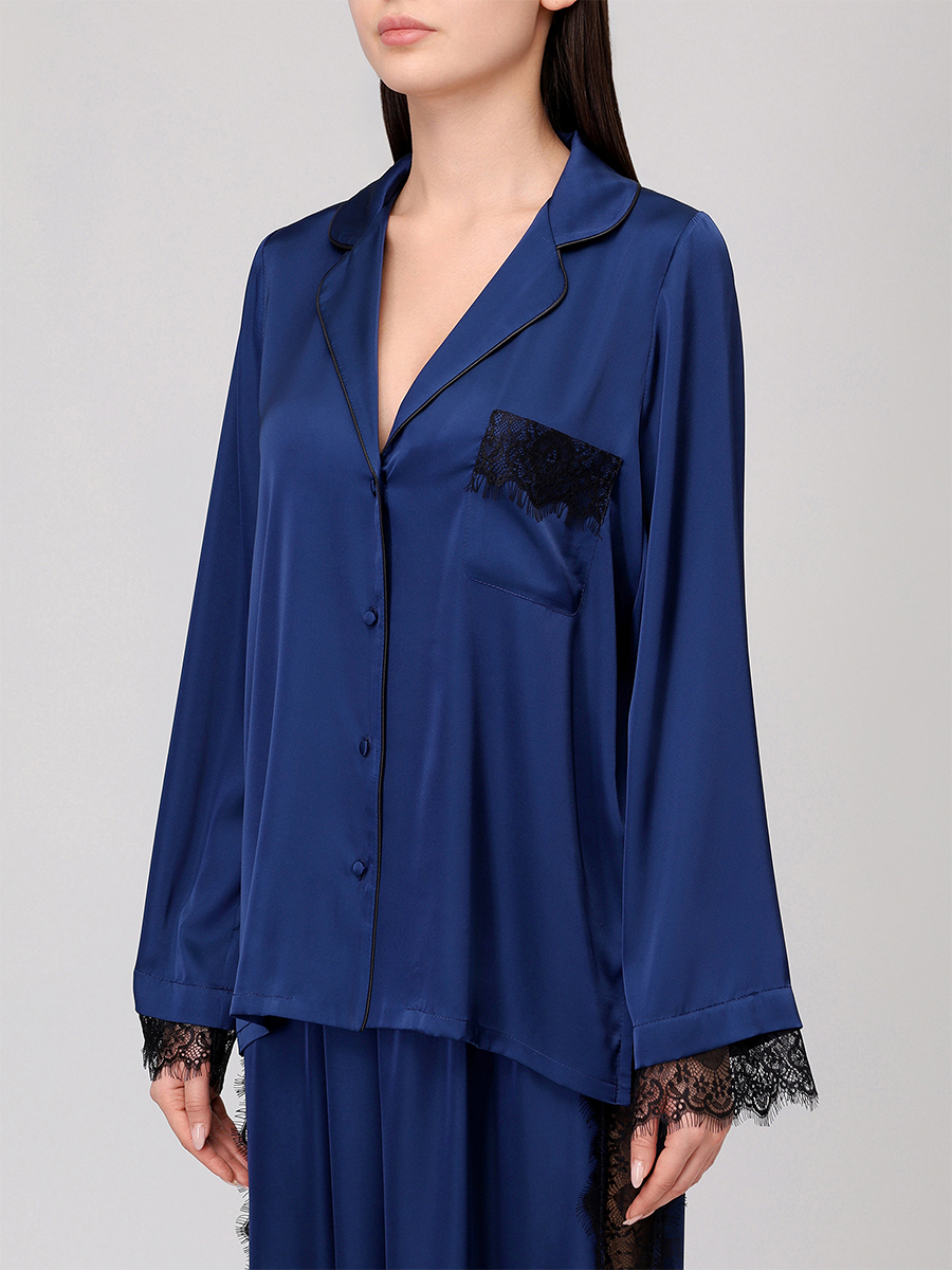 Костюм из шелка и вискозы