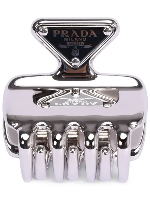 Заколка с логотипом PRADA