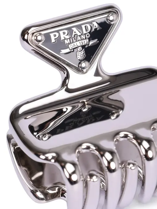 Заколка с логотипом PRADA