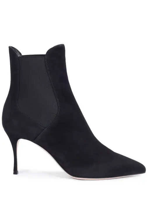 Ботильоны замшевые Godiva SERGIO ROSSI