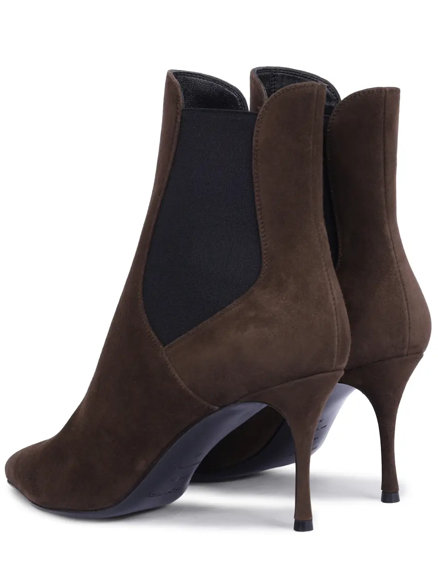 Ботильоны замшевые Godiva