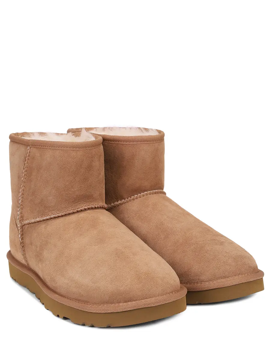 Угги замшевые на меху