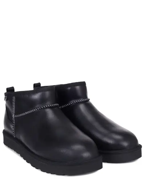 Угги кожаные на меху UGG