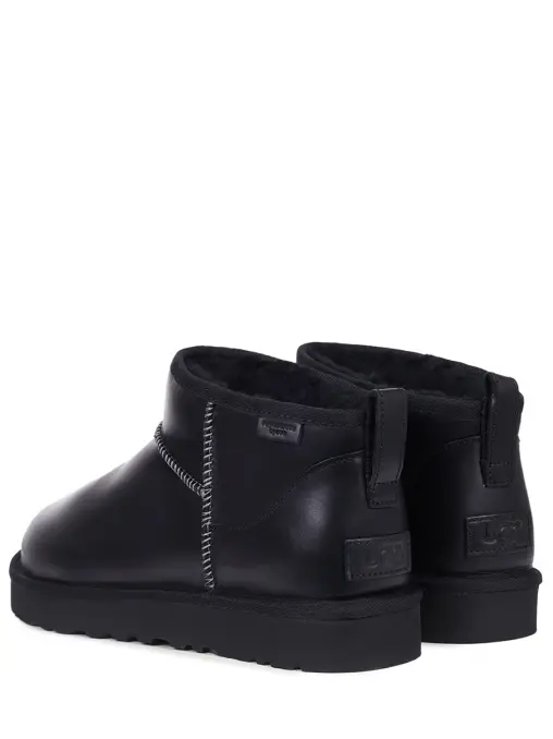 Угги кожаные на меху UGG