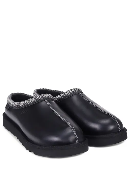 Мюли кожаные на меху UGG