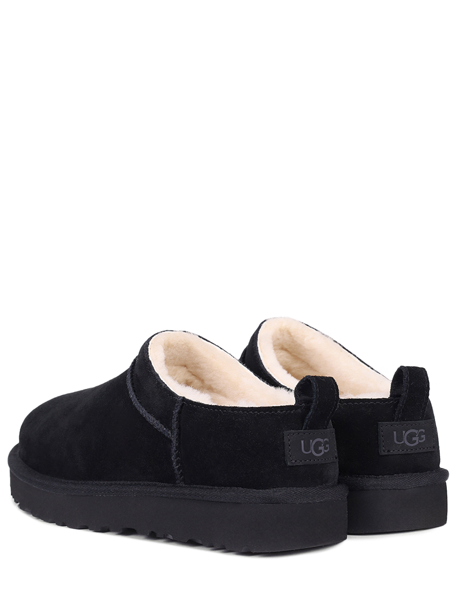 Мюли замшевые на меху