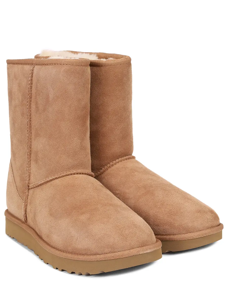 Угги замшевые на меху