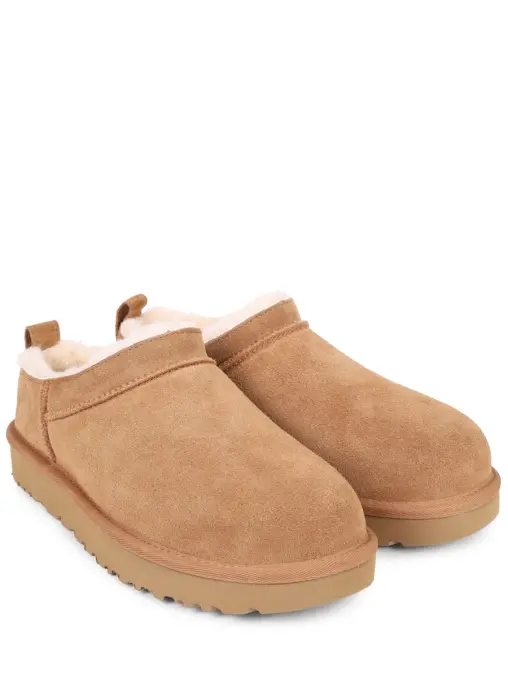 Мюли замшевые на меху UGG