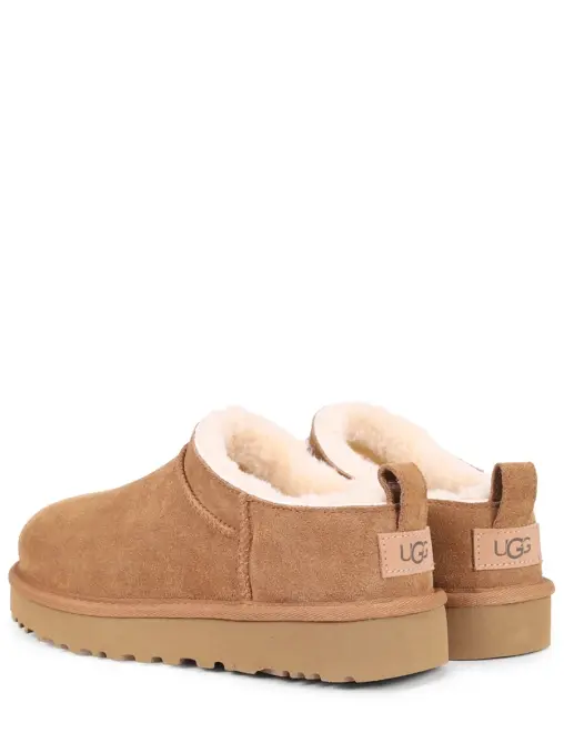 Мюли замшевые на меху UGG