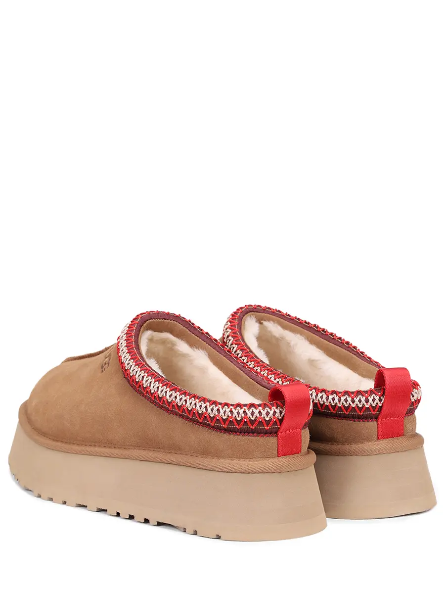 Мюли замшевые на меху