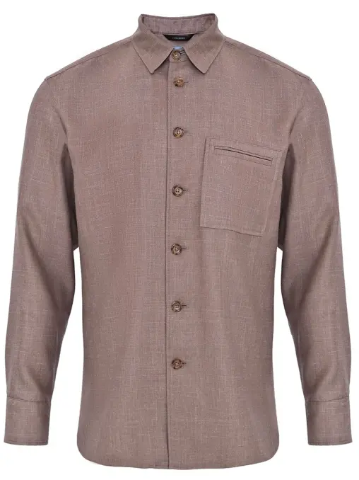 Рубашка однотонная COLOMBO