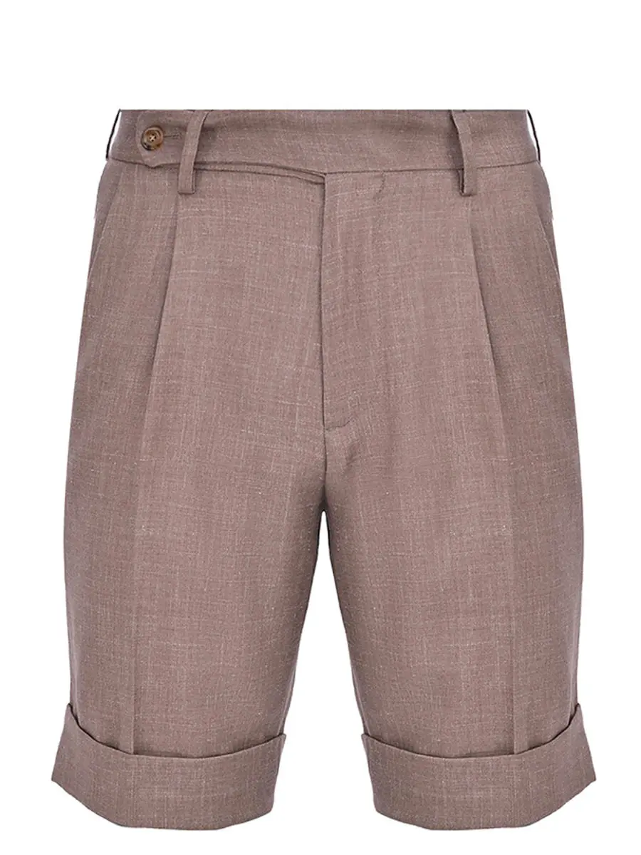 Шорты однотонные