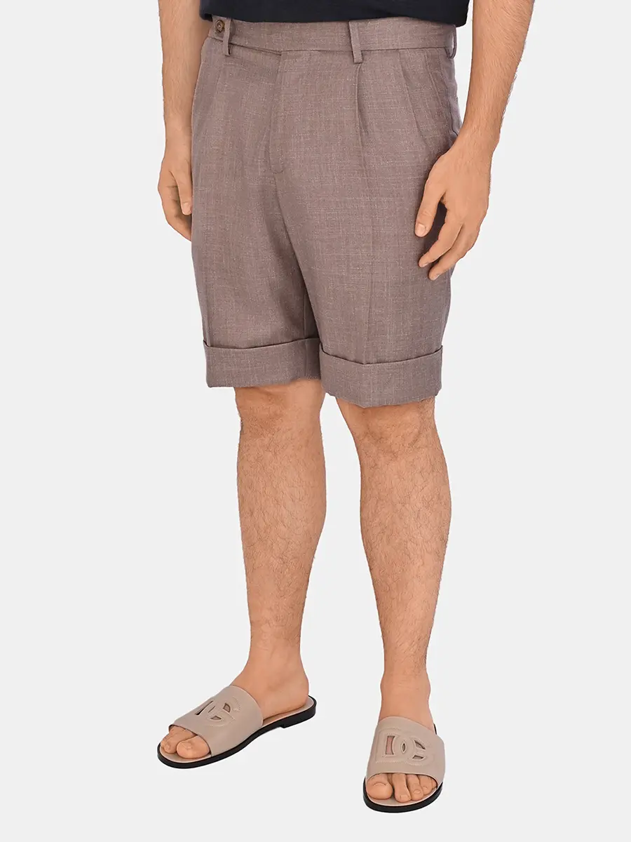 Шорты однотонные