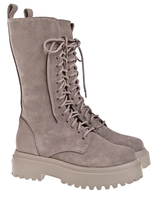 Ботинки замшевые LE SILLA