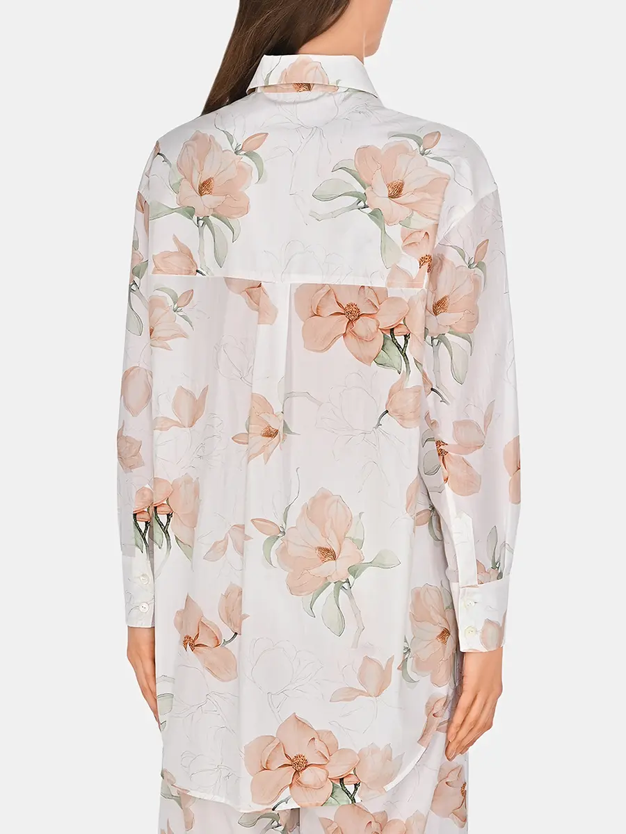 Рубашка с принтом