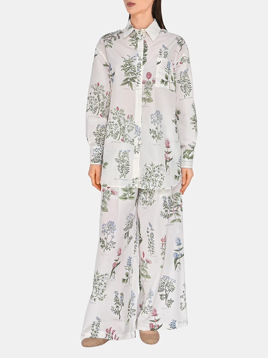 Рубашка с принтом