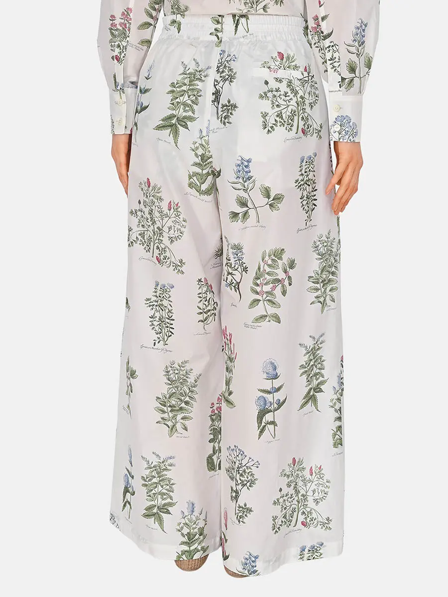 Брюки с принтом