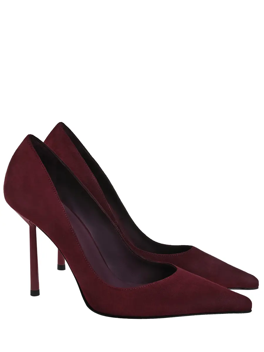 Туфли замшевые