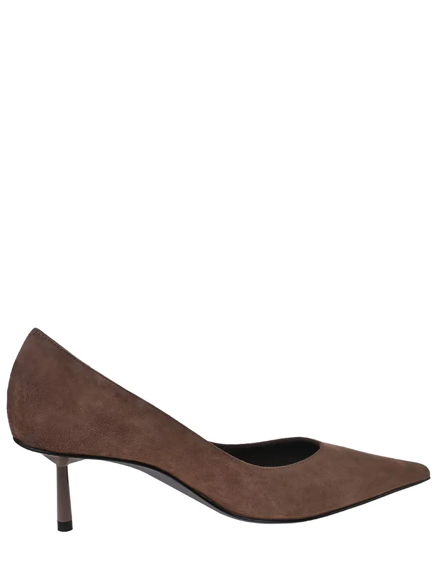 Туфли замшевые