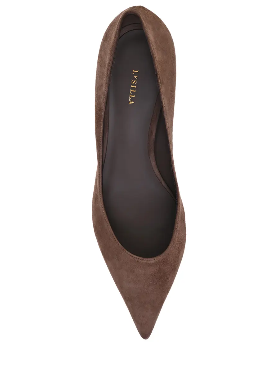 Туфли замшевые