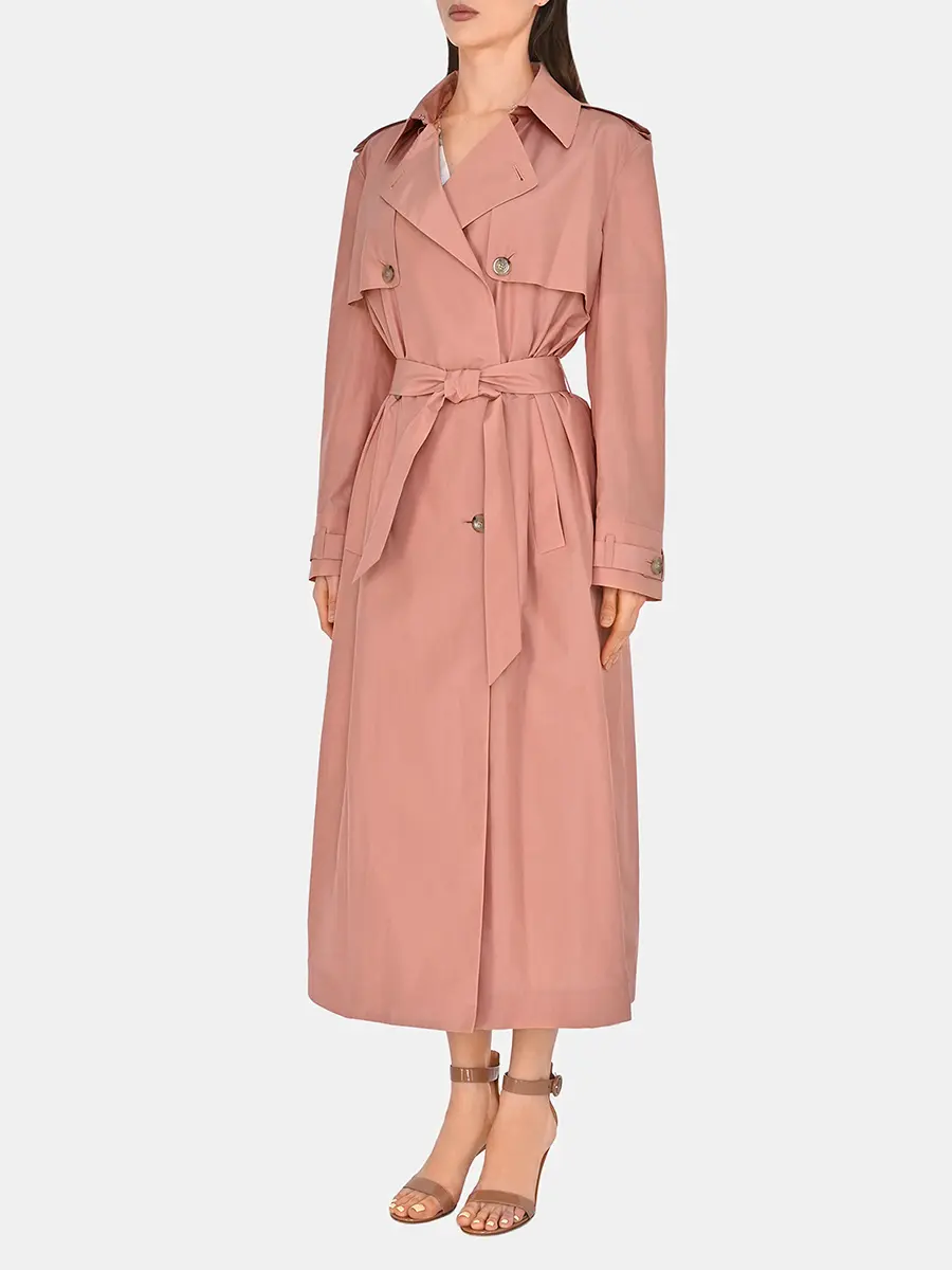 Тренч однотонный