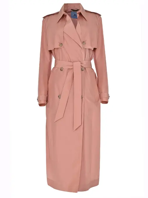 Тренч однотонный COLOMBO