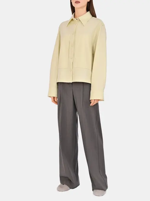 Рубашка шерстяная JIL SANDER