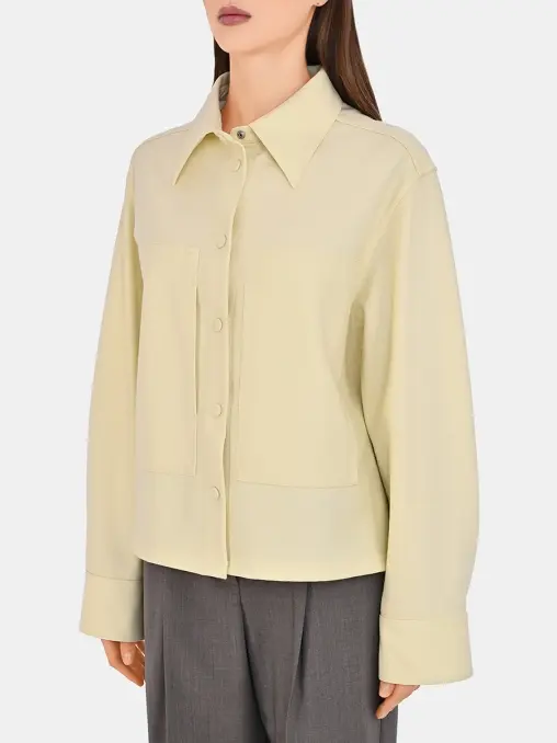 Рубашка шерстяная JIL SANDER