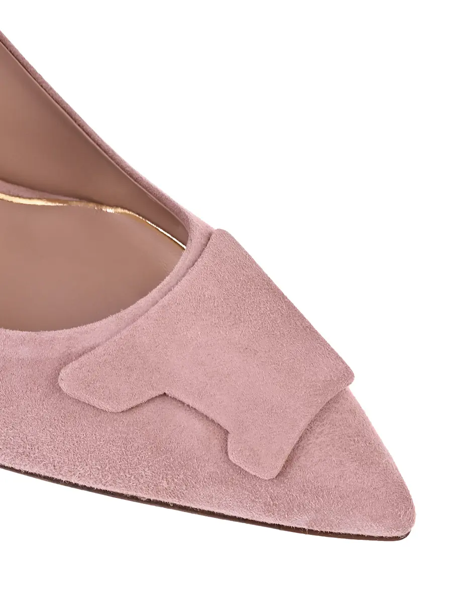 Туфли замшевые