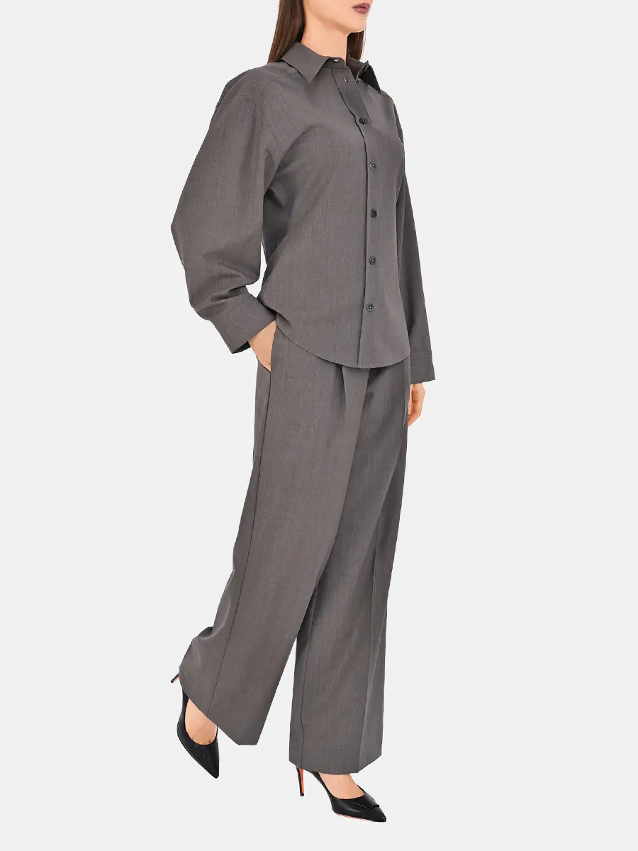 Брюки шерстяные