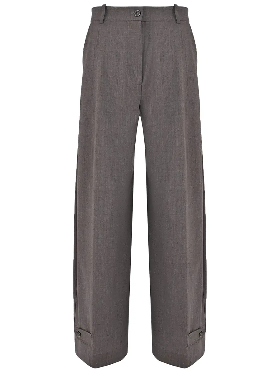 Брюки шерстяные