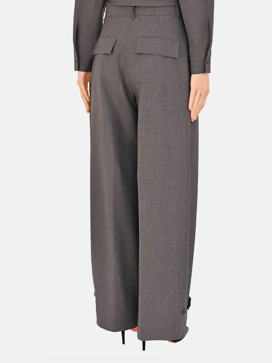 Брюки шерстяные