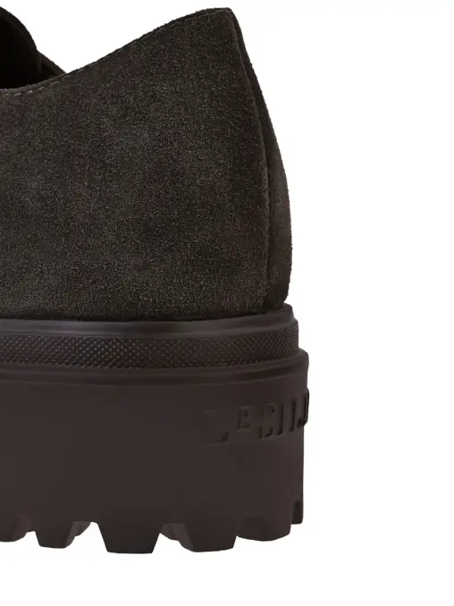 Полуботинки замшевые LE SILLA