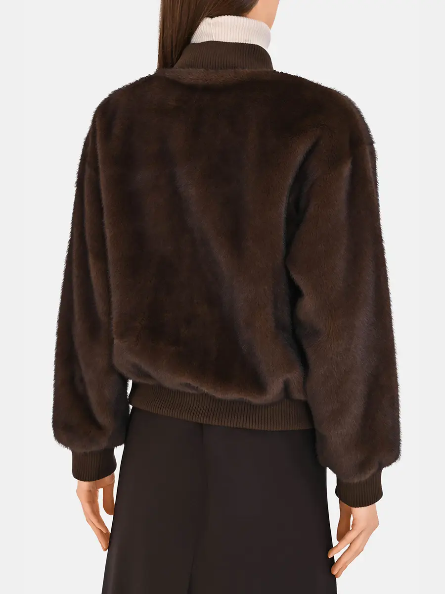 Бомбер из экомеха