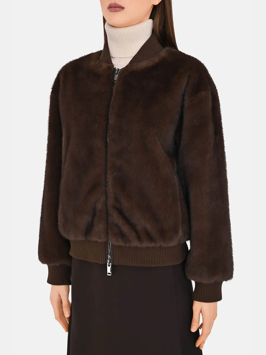 Бомбер из экомеха