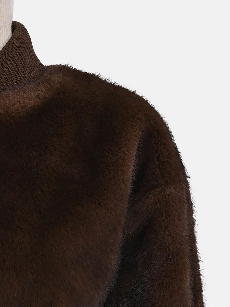 Бомбер из экомеха