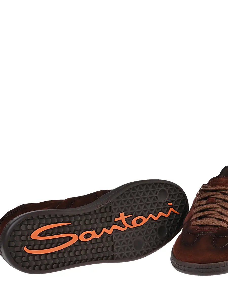 Кеды замшевые