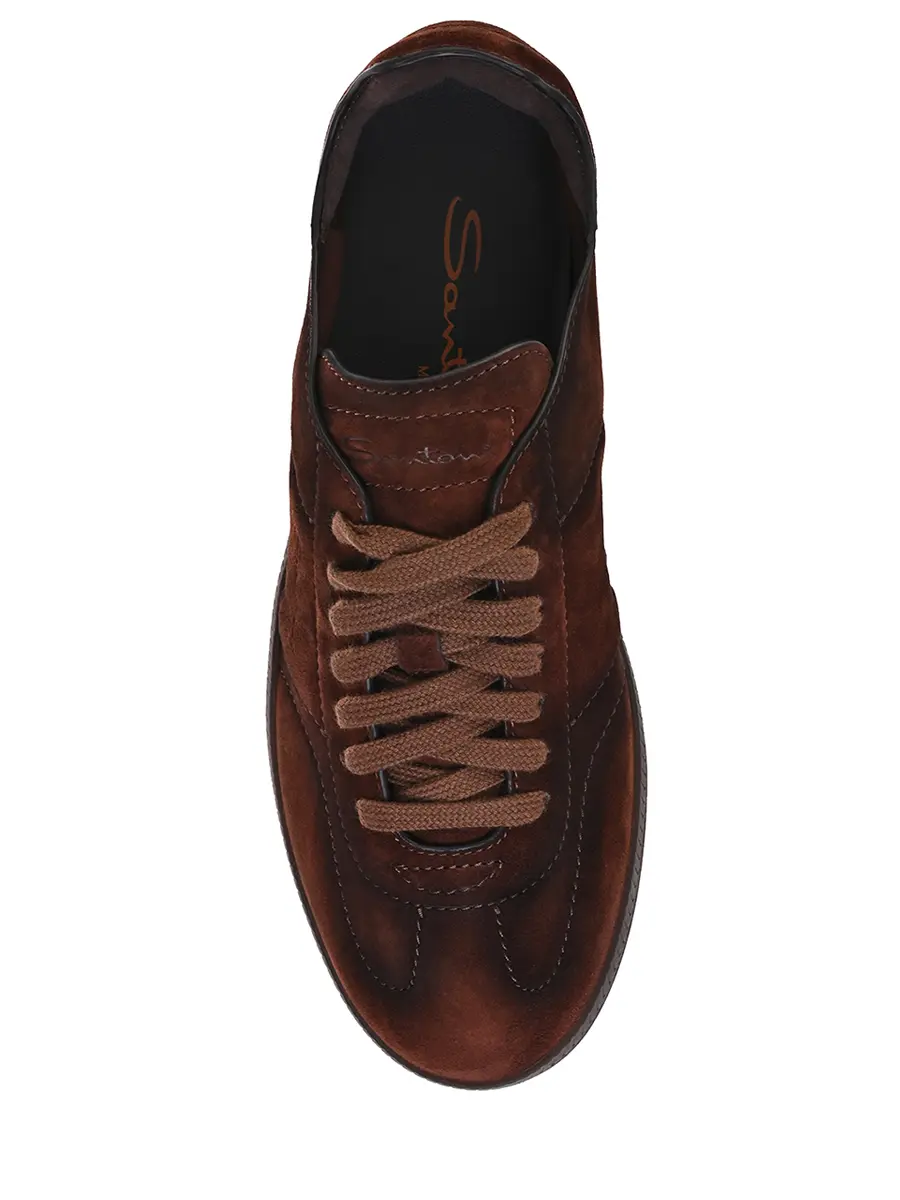 Кеды замшевые