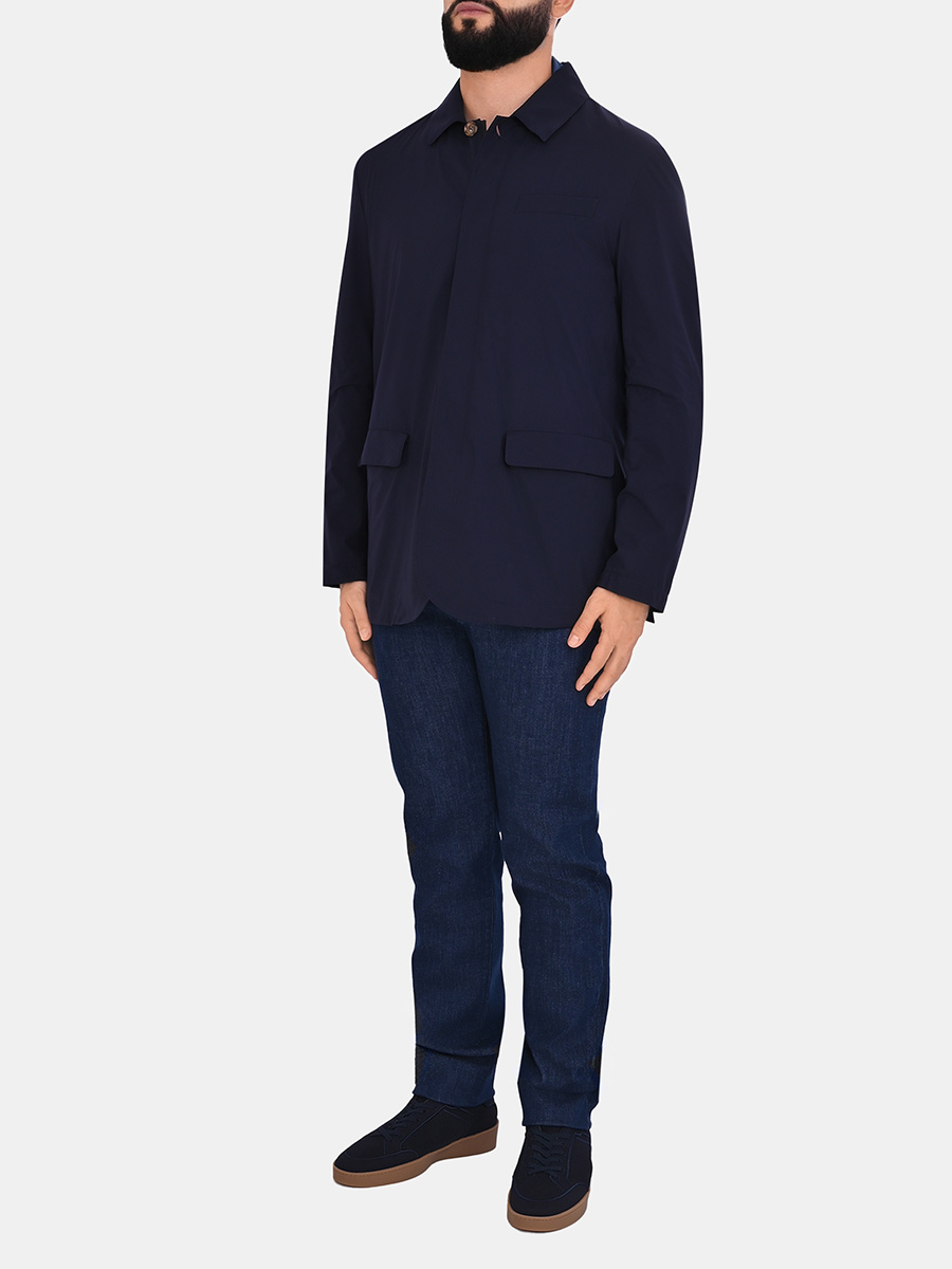 Куртка однотонная