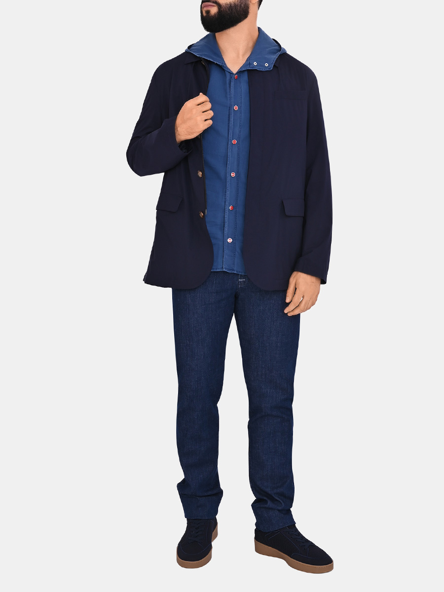 Куртка однотонная