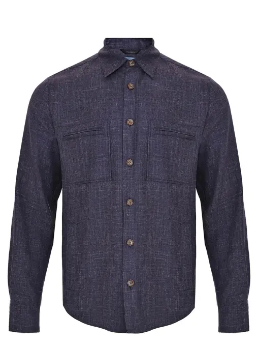 Рубашка однотонная COLOMBO