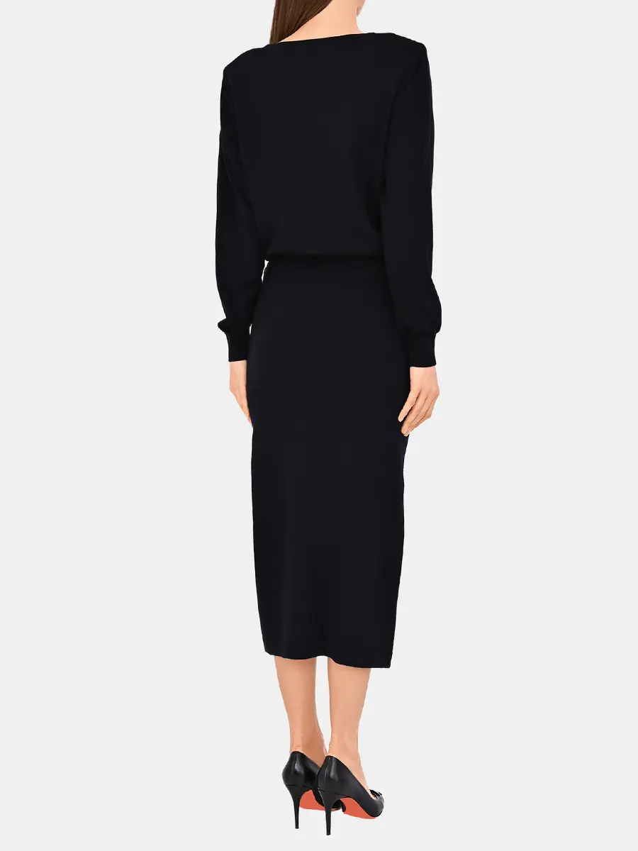 Платье шерстяное